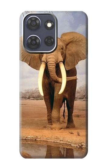 S0310 African Elephant Case For Motorola Moto G Power (2025,2026)