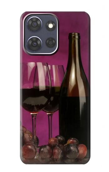 S0910 Red Wine Case For Motorola Moto G Power (2025)