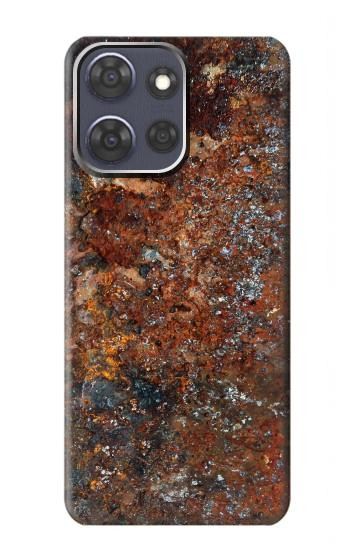 S2714 Rust Steel Texture Graphic Printed Case For Motorola Moto G Power (2025,2026)