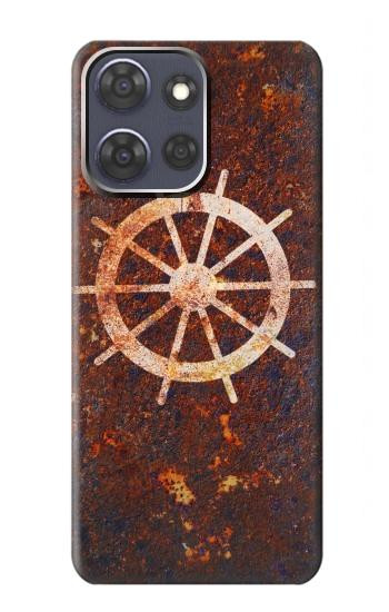 S2766 Ship Wheel Rusty Texture Case For Motorola Moto G Power (2025,2026)