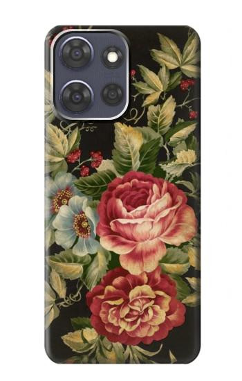 S3013 Vintage Antique Roses Case For Motorola Moto G Power (2025,2026)