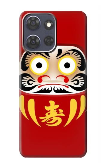 S3045 Japan Good Luck Daruma Doll Case For Motorola Moto G Power (2025,2026)