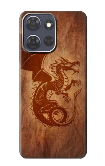 S3086 Red Dragon Tattoo Case For Motorola Moto G Power (2025,2026)