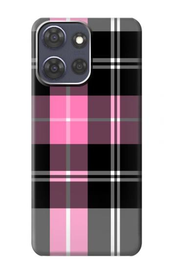 S3091 Pink Plaid Pattern Case For Motorola Moto G Power (2025,2026)