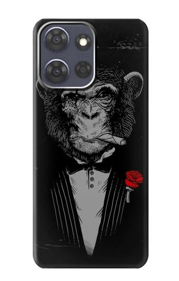 S3167 Funny Monkey God Father Case For Motorola Moto G Power (2025,2026)