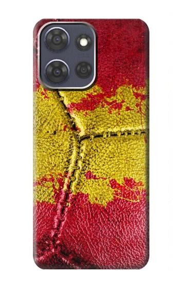 S3315 Spain Flag Vintage Football Graphic Case For Motorola Moto G Power (2025,2026)