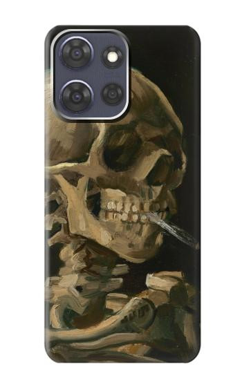 S3358 Vincent Van Gogh Skeleton Cigarette Case For Motorola Moto G Power (2025,2026)