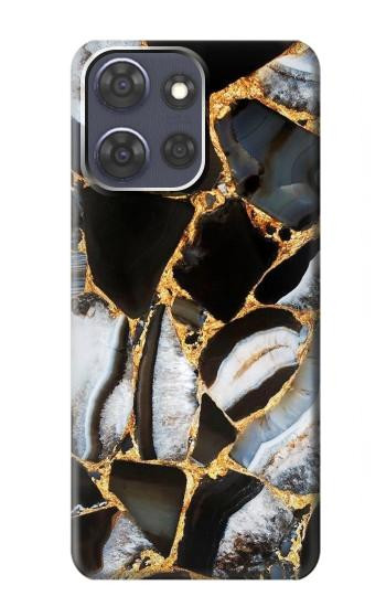 S3419 Gold Marble Graphic Print Case For Motorola Moto G Power (2025,2026)