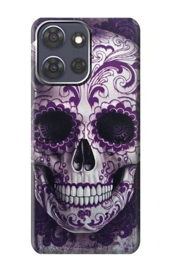 S3582 Purple Sugar Skull Case For Motorola Moto G Power (2025,2026)