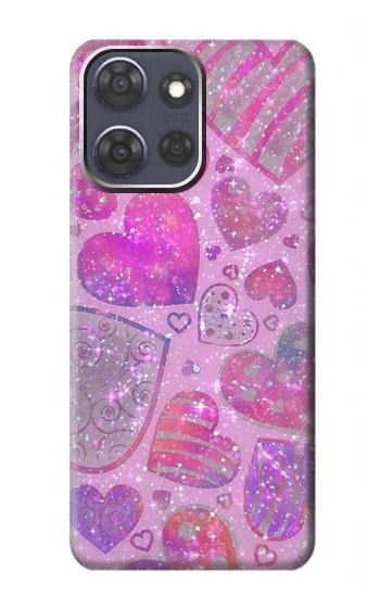 S3710 Pink Love Heart Case For Motorola Moto G Power (2025,2026)