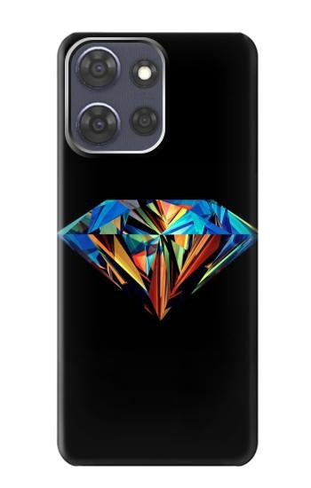 S3842 Abstract Colorful Diamond Case For Motorola Moto G Power (2025,2026)