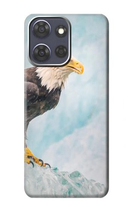 S3843 Bald Eagle On Ice Case For Motorola Moto G Power (2025)
