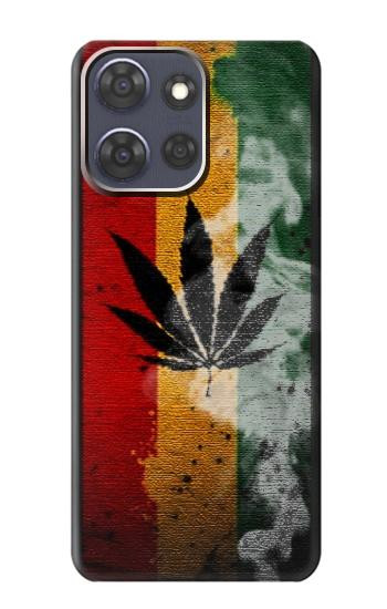S3890 Reggae Rasta Flag Smoke Case For Motorola Moto G Power (2025,2026)