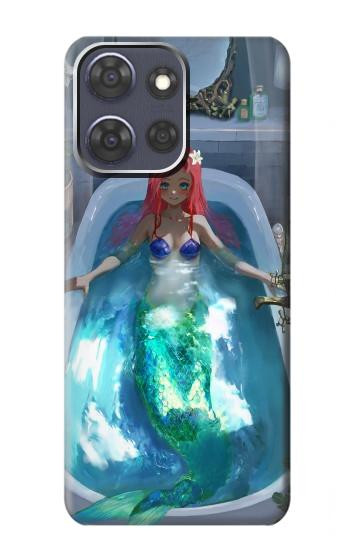 S3912 Cute Little Mermaid Aqua Spa Case For Motorola Moto G Power (2025,2026)