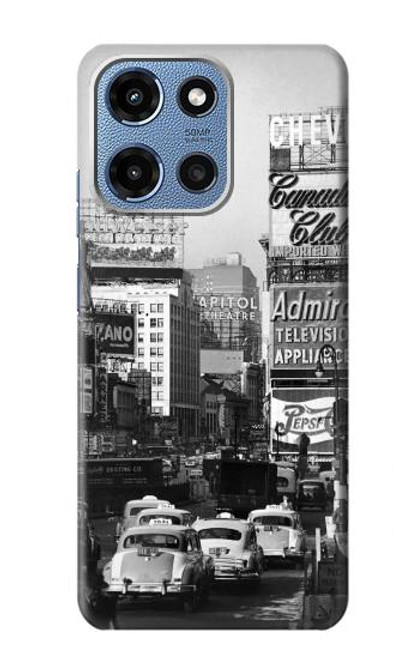 S0182 Old New York Vintage Case For Motorola Moto G 5G (2025)