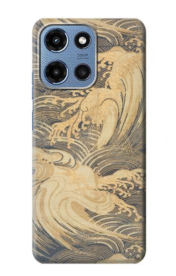 S2680 Japan Art Obi With Stylized Waves Case For Motorola Moto G 5G (2025)