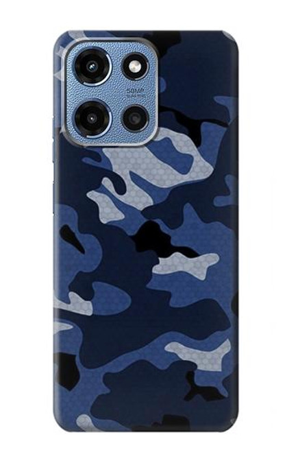 S2959 Navy Blue Camo Camouflage Case For Motorola Moto G 5G (2025)