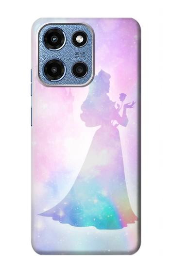 S2992 Princess Pastel Silhouette Case For Motorola Moto G 5G (2025)