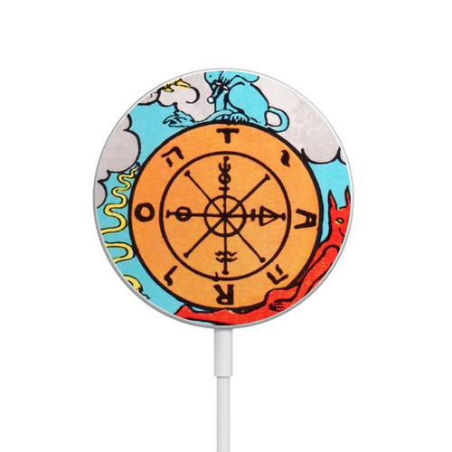 S0564 Tarot Fortune Magnetic Wireless Charger Pad with MagSafe 15W for iPhone 16 15 14 13 12