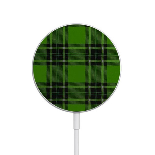 S2373 Tartan Green Pattern Magnetic Wireless Charger Pad with MagSafe 15W for iPhone 16 15 14 13 12 S2373 Tartan Green Pattern Magnetic Wireless Charger Pad with MagSafe 15W for iPhone 16 15 14 13 12