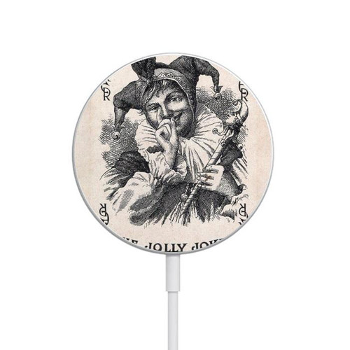 S3818 Vintage Playing Card Magnetic Wireless Charger Pad with MagSafe 15W for iPhone 16 15 14 13 12 S3818 Vintage Playing Card Magnetic Wireless Charger Pad with MagSafe 15W for iPhone 16 15 14 13 12