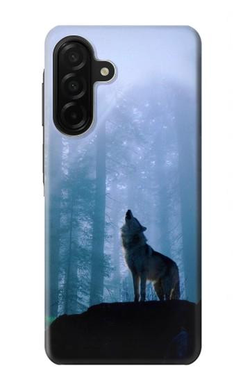 S0935 Wolf Howling in Forest Case For Samsung Galaxy A26
