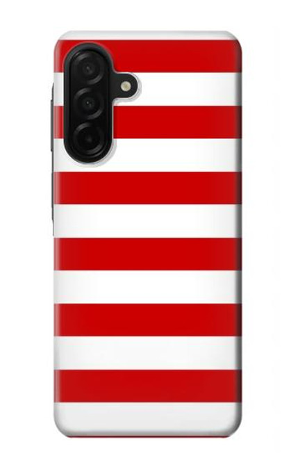 S2364 Red and White Striped Case For Samsung Galaxy A26