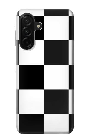 S2492 Black and White Check Case For Samsung Galaxy A26