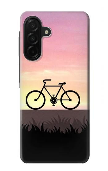 S3252 Bicycle Sunset Case For Samsung Galaxy A26
