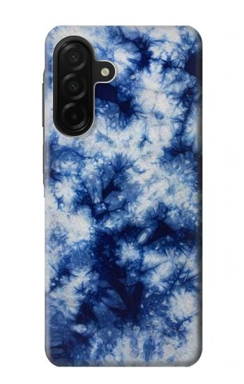 S3439 Fabric Indigo Tie Dye Case For Samsung Galaxy A26