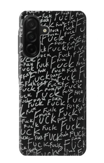 S3478 Funny Words Blackboard Case For Samsung Galaxy A26