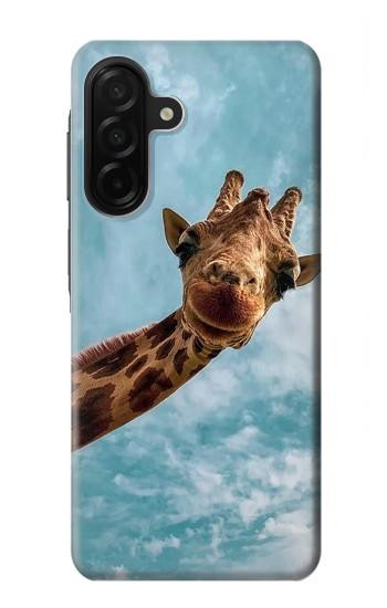 S3680 Cute Smile Giraffe Case For Samsung Galaxy A26