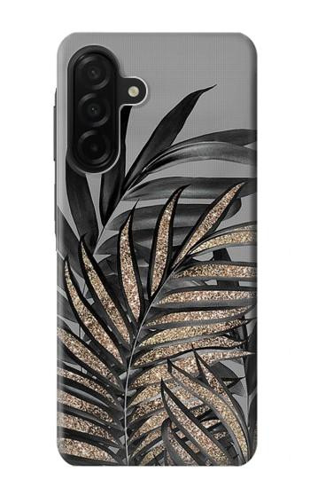 S3692 Gray Black Palm Leaves Case For Samsung Galaxy A26