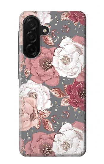 S3716 Rose Floral Pattern Case For Samsung Galaxy A26