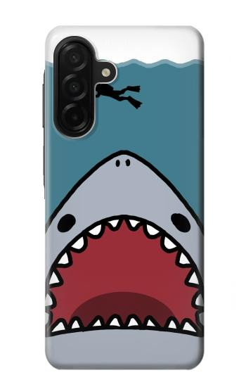 S3825 Cartoon Shark Sea Diving Case For Samsung Galaxy A26