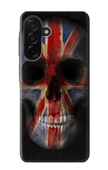 S3848 United Kingdom Flag Skull Case For Samsung Galaxy A26