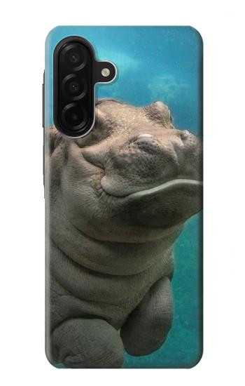 S3871 Cute Baby Hippo Hippopotamus Case For Samsung Galaxy A26