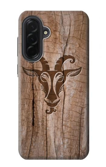 S2183 Goat Wood Graphic Printed Case For Samsung Galaxy A36