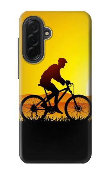 S2385 Bicycle Bike Sunset Case For Samsung Galaxy A36