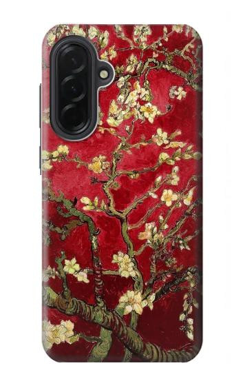 S2414 Red Blossoming Almond Tree Van Gogh Case For Samsung Galaxy A36
