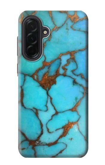 S2685 Aqua Turquoise Gemstone Graphic Printed Case For Samsung Galaxy A36