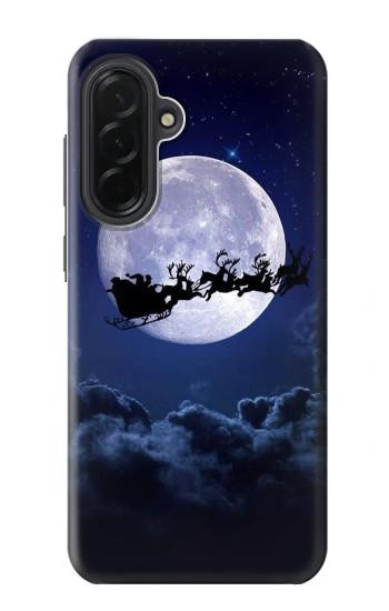 S3508 Xmas Santa Moon Case For Samsung Galaxy A36