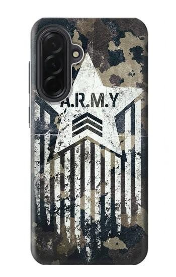 S3666 Army Camo Camouflage Case For Samsung Galaxy A36