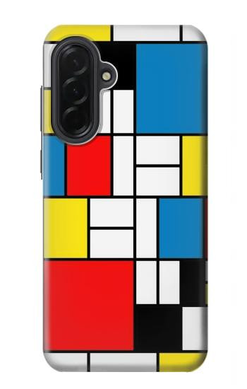 S3814 Piet Mondrian Line Art Composition Case For Samsung Galaxy A36