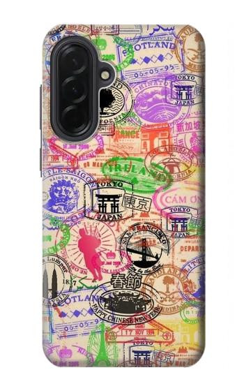 S3904 Travel Stamps Case For Samsung Galaxy A36