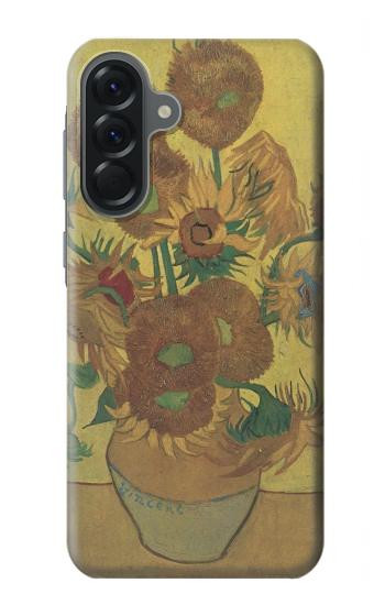 S0214 Van Gogh Vase Fifteen Sunflowers Case For Samsung Galaxy A56