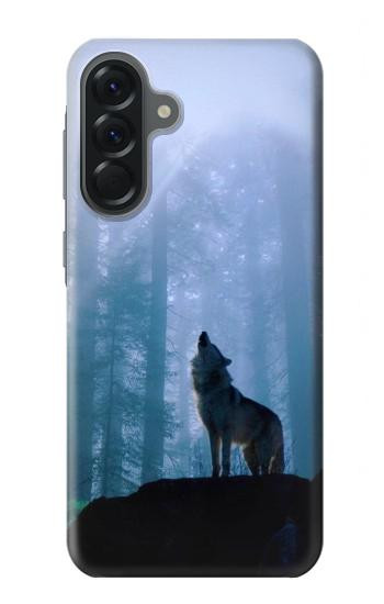 S0935 Wolf Howling in Forest Case For Samsung Galaxy A56