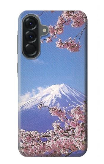 S1060 Mount Fuji Sakura Cherry Blossom Case For Samsung Galaxy A56
