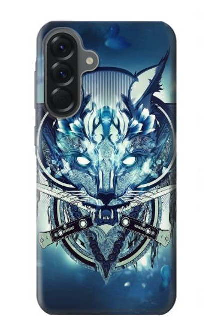 S1135 Wolf with knives Rock Case For Samsung Galaxy A56