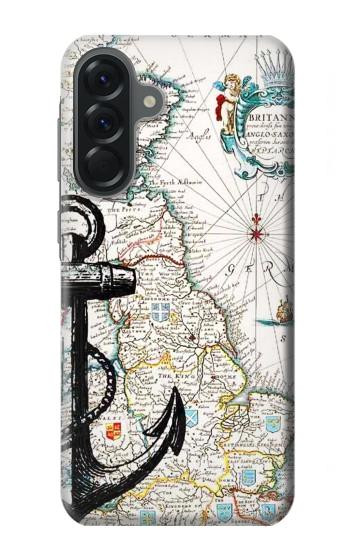 S1962 Nautical Chart Case For Samsung Galaxy A56